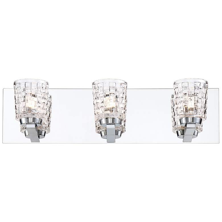Image 1 Eurofase Banbury 19 3/4" Wide Chrome 3-Light LED Bath Light