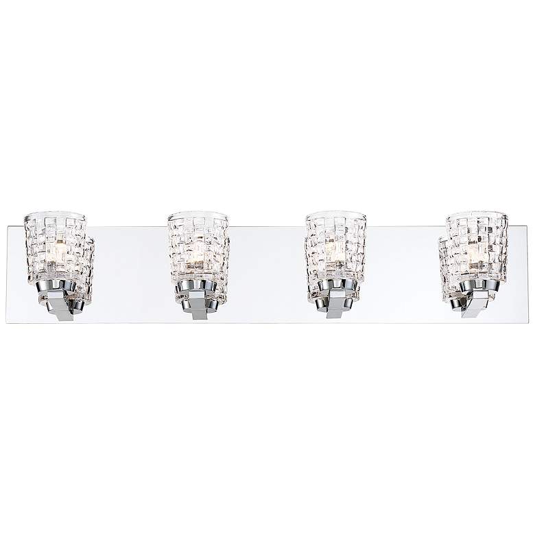 Image 1 Eurofase Banbury 26 3/4" Wide Chrome 4-Light LED Bath Light
