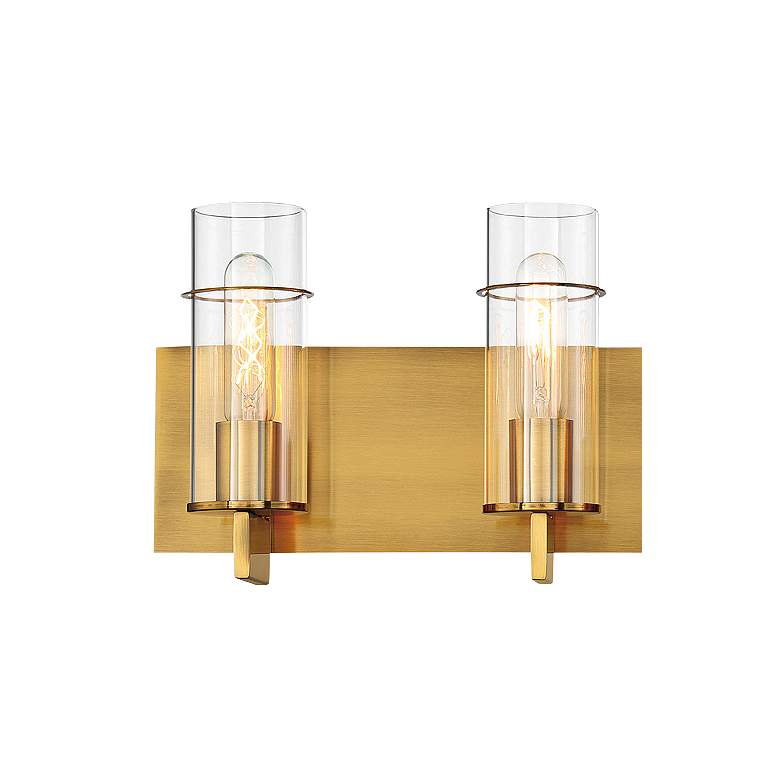 Image 2 Eurofase Baritone 26" Wide Gold LED Vanity Bath Light more views