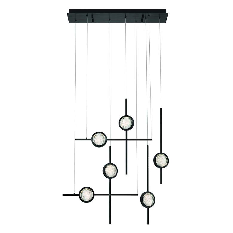 Image 2 Eurofase Barletta 32" LED Chandelier Black more views