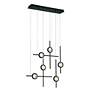 Thumbnail3 of Eurofase Barletta 32" LED Chandelier Black more views