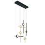 Thumbnail4 of Eurofase Barletta 32" LED Chandelier Gold And Black more views