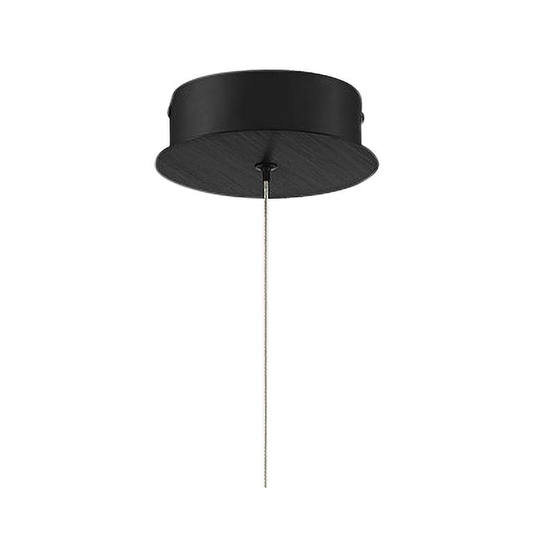 Image 3 Eurofase Barletta 4 3/4 inch Wide Black LED Mini Pendant Light more views