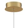 Eurofase Barletta 4 3/4" Wide Brass LED Mini Pendant Light