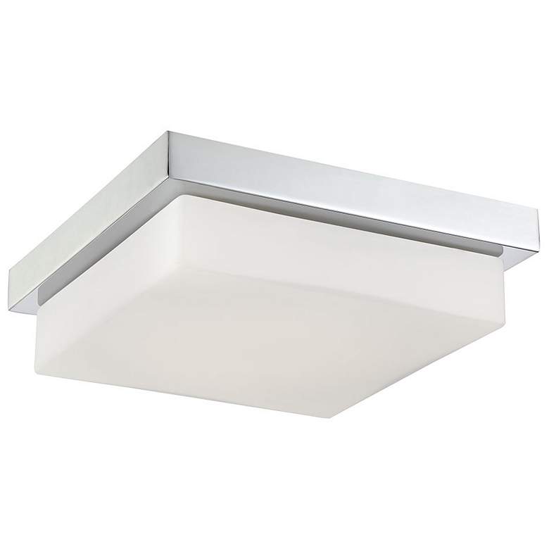 Image 1 Eurofase Barlow 3 In.  10.25 In. Integrated LED Flush mount in Chrome