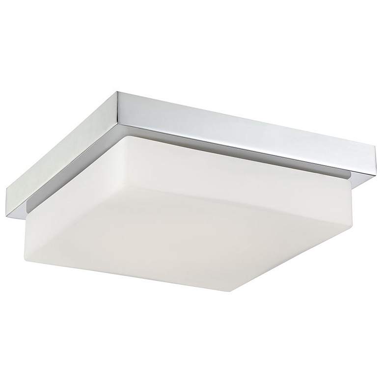 Image 1 Eurofase Barlow 3 In. 10.25 In. Integrated LED Flush mount in Chrome
