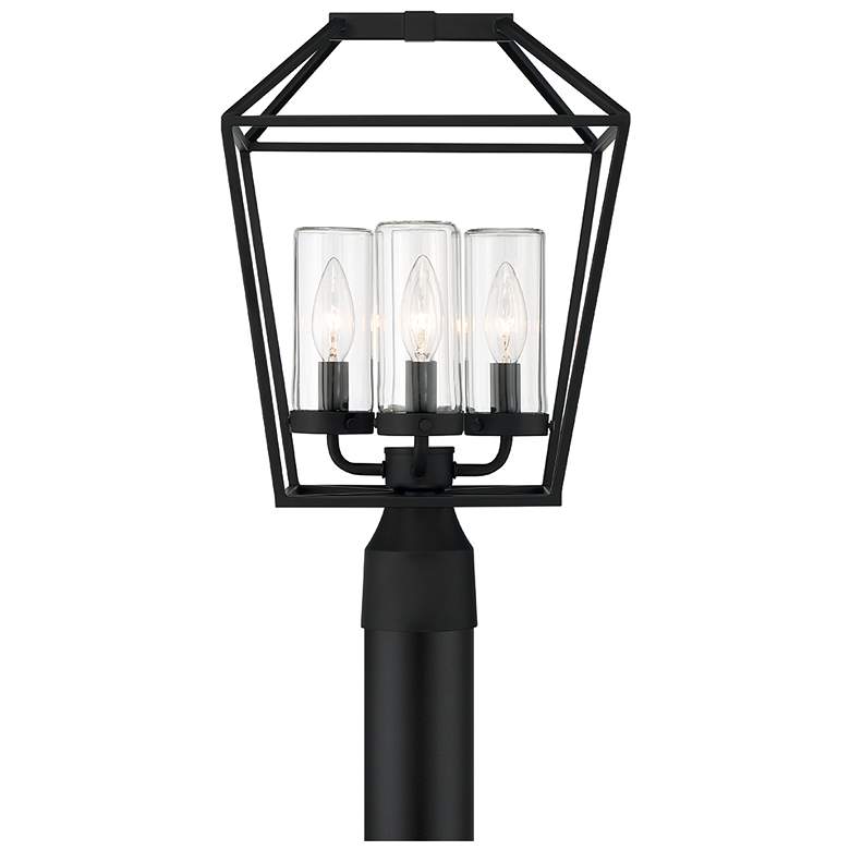 Image 1 Eurofase BASTILLE, 4 LT POST LIGHT, BLK