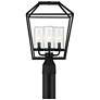 1_Eurofase BASTILLE, 4 LT POST LIGHT, BLK