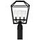 Eurofase BASTILLE, 4 LT POST LIGHT, BLK