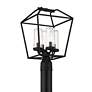2_Eurofase BASTILLE, 4 LT POST LIGHT, BLK more views