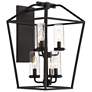 2_Eurofase Bastille 6 light Lantern in Black