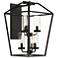 Eurofase Bastille 6 light Lantern in Black