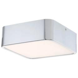 Eurofase Bays 3 In. x 8.75 In. Integrated LED Flushmount in Chrome