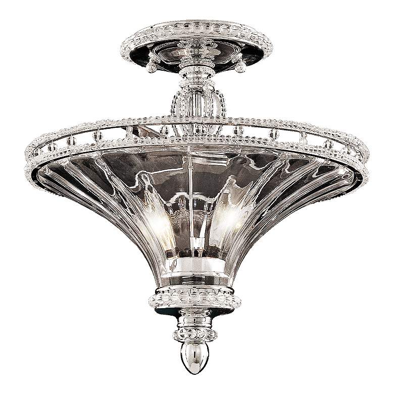 Image 1 Eurofase Beauchamp 13 1/2 inch Wide Clear Glass Ceiling Light