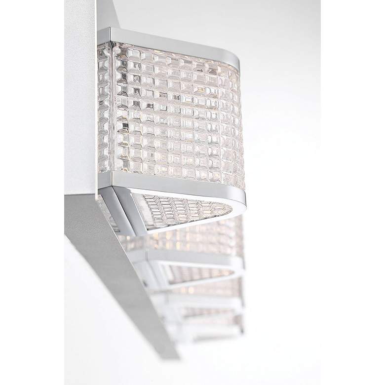 Image 3 Eurofase Belgroue 28" Wide Chrome 4-Light LED Bath Light more views