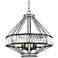 Eurofase Bellezza 23 3/4"W Bronze 5-Light Crystal Pendant