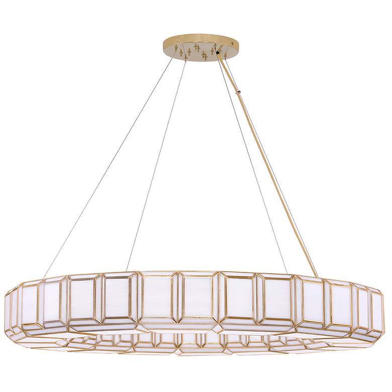 Image 1 Eurofase Belmont 16 Light Chandelier in Brass