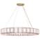 Eurofase Belmont 16 Light Chandelier in Brass