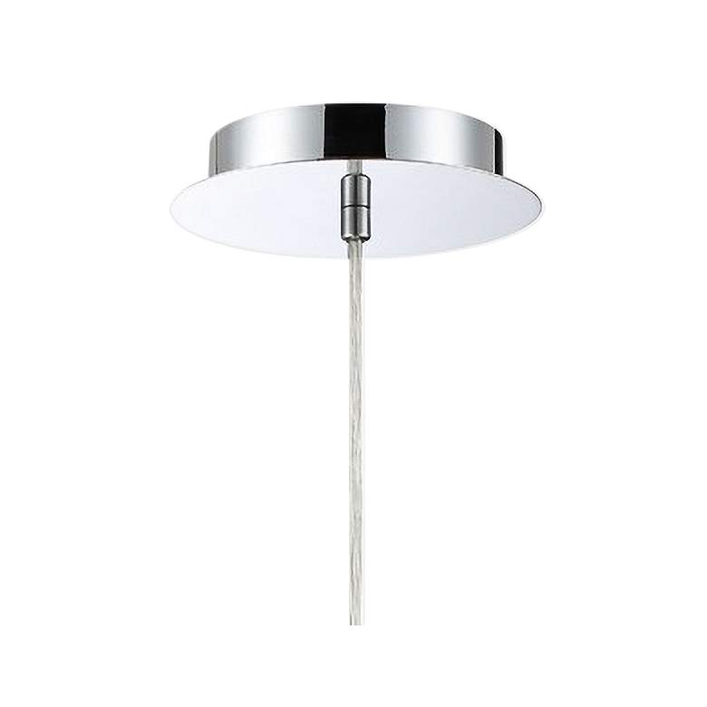 Image 3 Eurofase Benalto 8" Wide Pearlized Chrome Mini Pendant more views