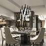 3_Eurofase Benicio 18 Light Chandelier in Black more views