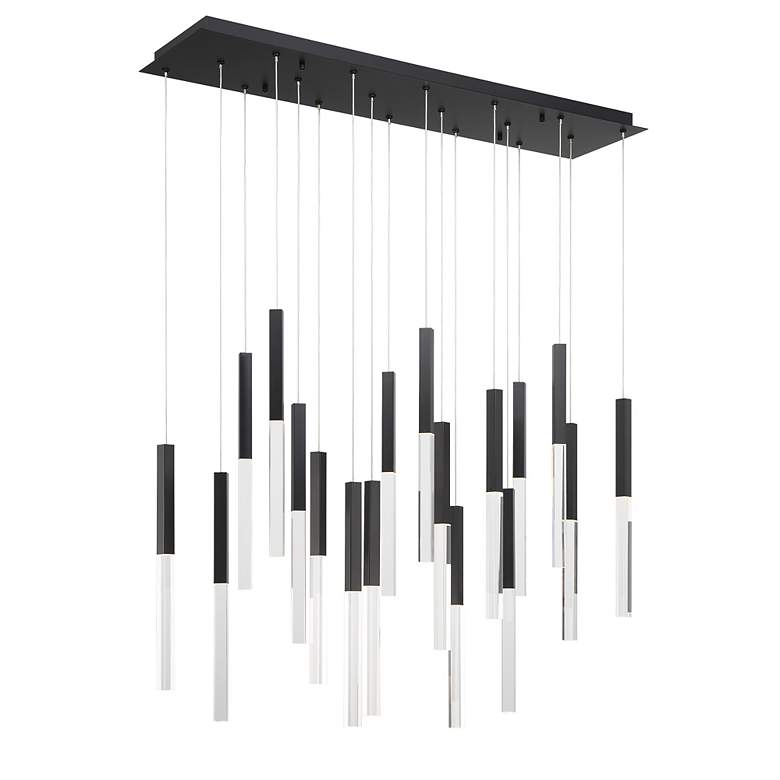 Image 4 Eurofase Benicio 18 Light Chandelier in Black more views