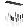 4_Eurofase Benicio 18 Light Chandelier in Black more views