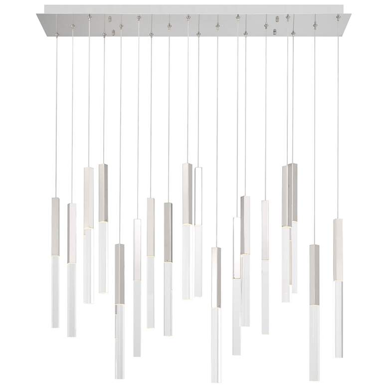 Image 1 Eurofase Benicio 18 Light Chandelier in Nickel