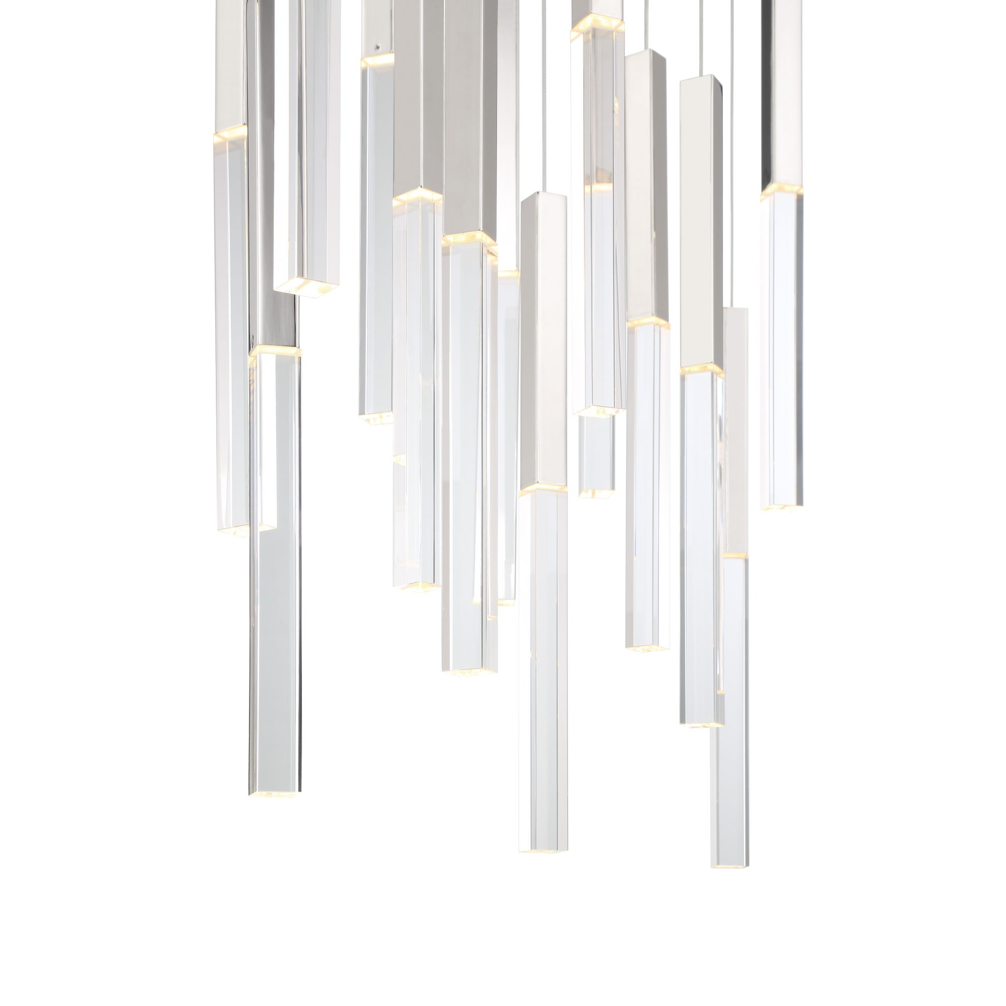Image 3 Eurofase Benicio 18 Light Chandelier in Nickel more views
