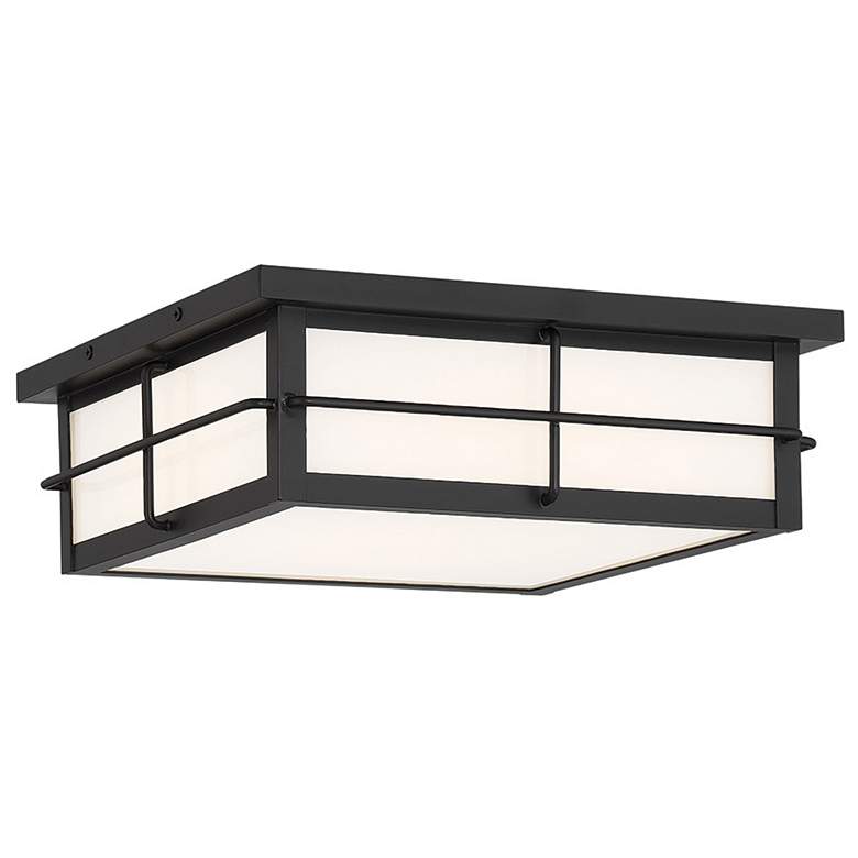 Image 1 Eurofase Bensa 1 light Flushmount in Black