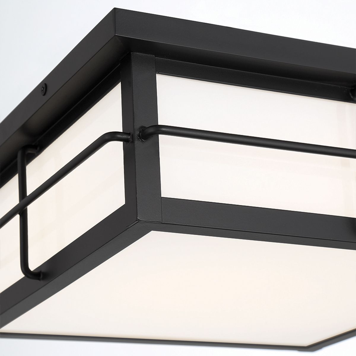 Image 3 Eurofase Bensa 1 light Flushmount in Black more views