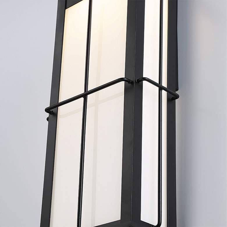 Image 4 Eurofase Bensa 1 light Sconce in Black more views