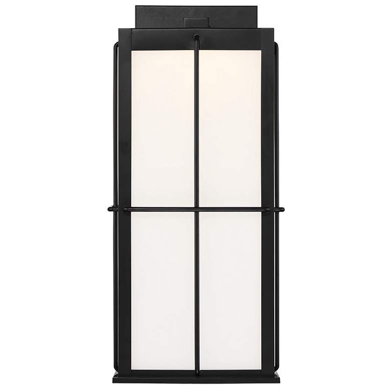 Image 1 Eurofase BENSA, OUTDR LNTRN, L, SAND BLACK