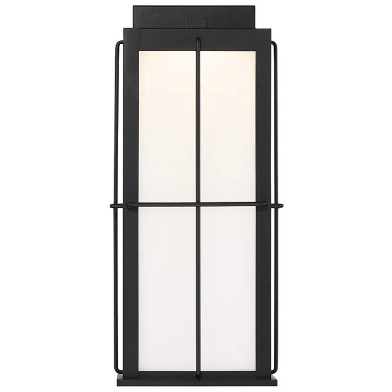 Image 1 Eurofase BENSA, OUTDR LNTRN, M, SAND BLACK