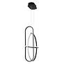 2_Eurofase Berkley 23.75 In. x 6.75 In. Integrated LED Chandelier in Black more views