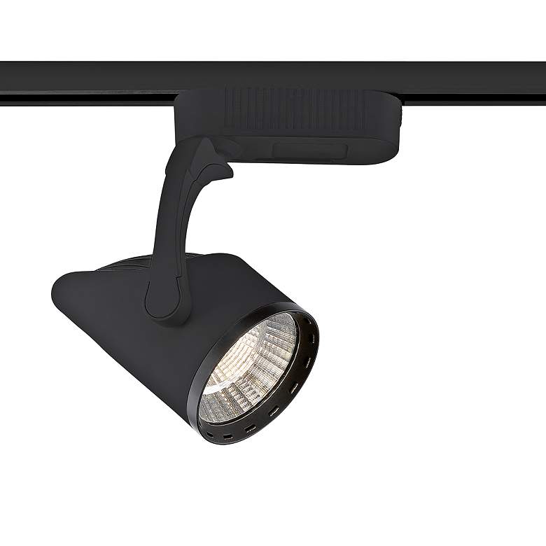 Image 1 Eurofase Black 30 Watt LED Fin Track Head