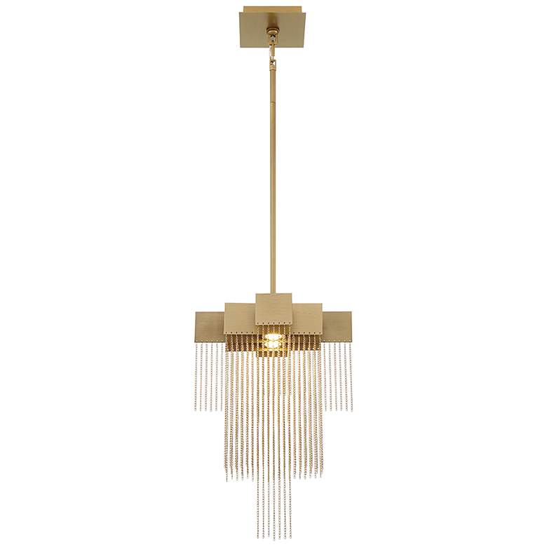 Image 4 Eurofase Bloomfield 12 1/4"W Matte Gold 2-Light LED Pendant more views
