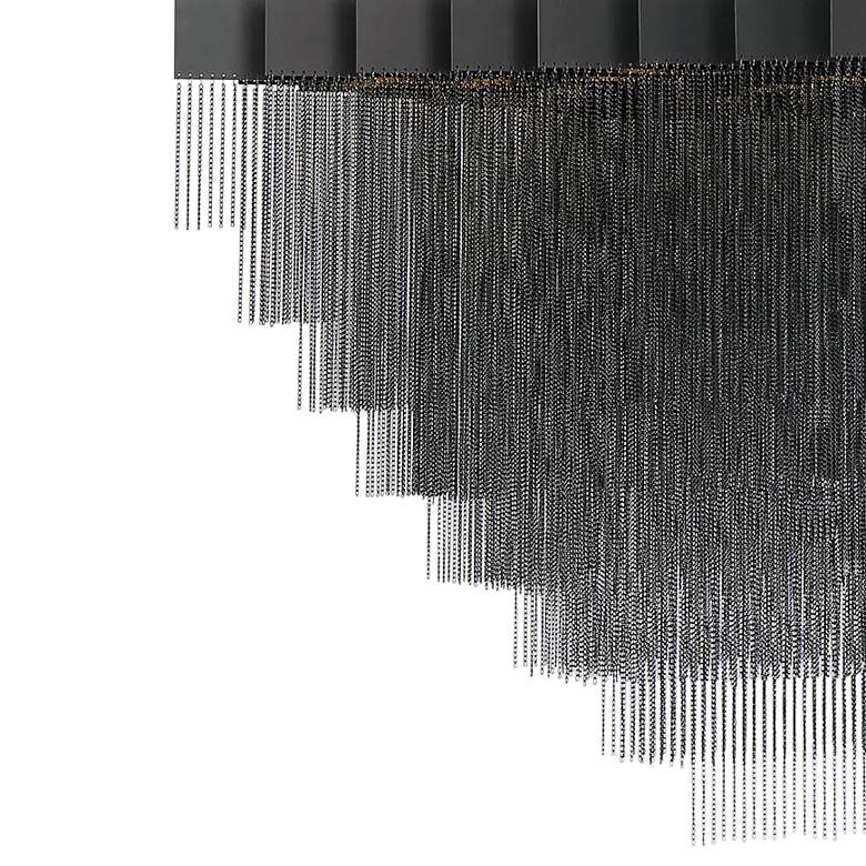 Image 2 Eurofase Bloomfield 31 In. x 28.50 In. Integrated LED Chandelier in Black more views