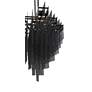 2_Eurofase Bloomfield 47 1/4" Wide Black Tiered LED Chandelier more views