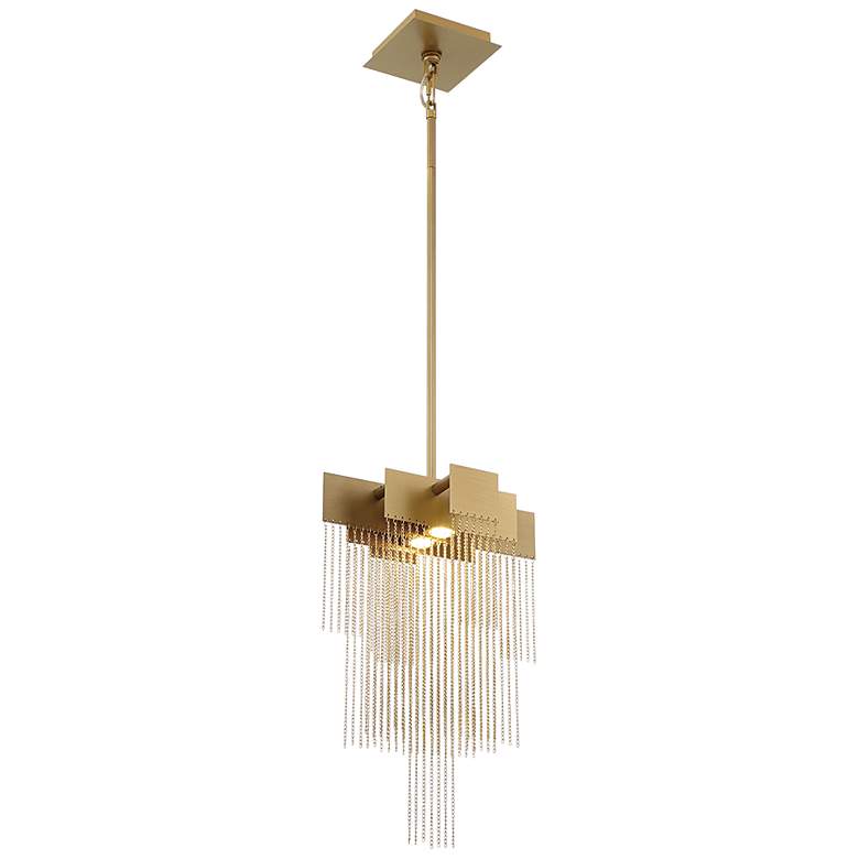 Image 3 Eurofase Bloomfield  8 In. x 18 In. Pendant in Gold more views