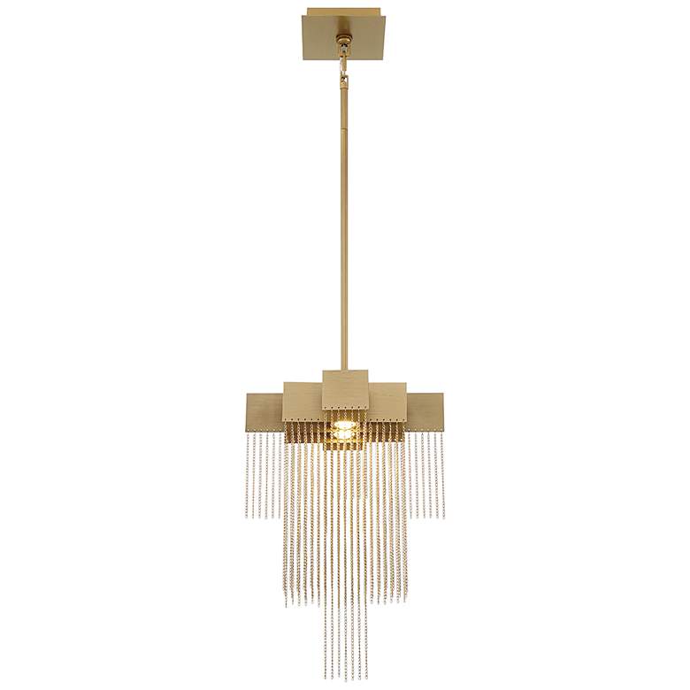 Image 4 Eurofase Bloomfield  8 In. x 18 In. Pendant in Gold more views