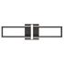 Eurofase Bordo 1 Light 24" Sconce in Black