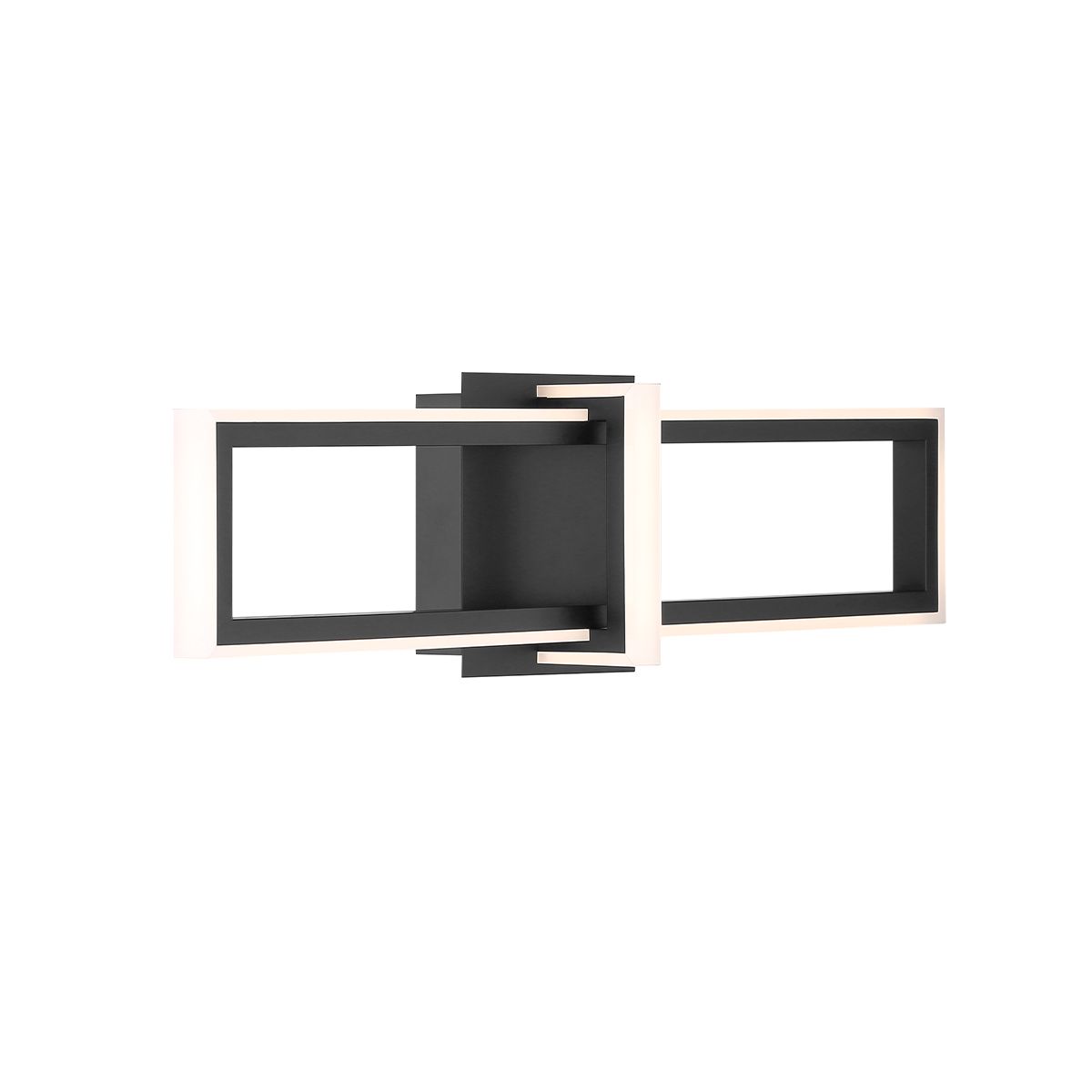Image 5 Eurofase Bordo 1 Light 24" Sconce in Black more views
