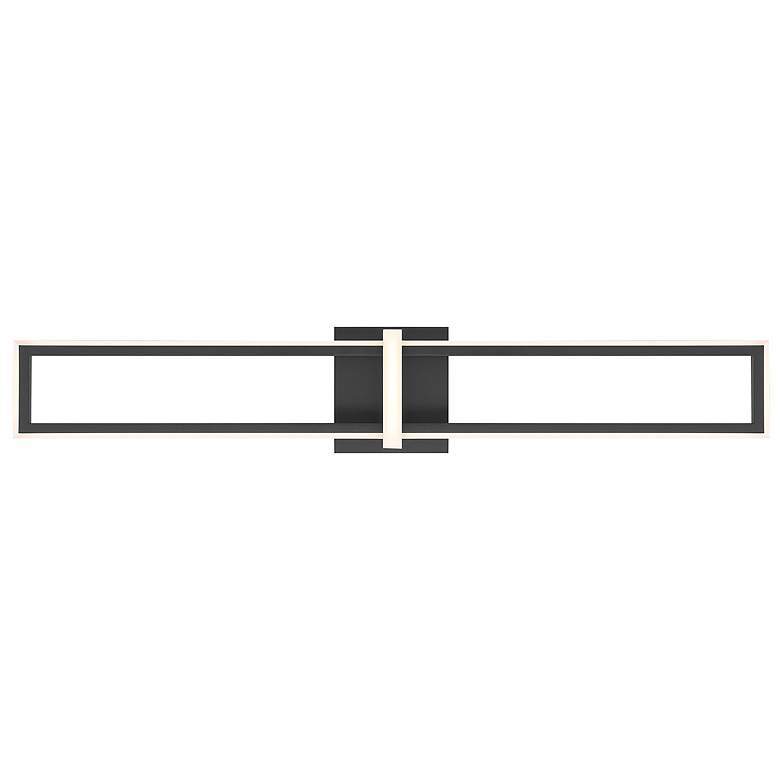 Image 1 Eurofase Bordo 1 Light 35.5" Sconce in Black