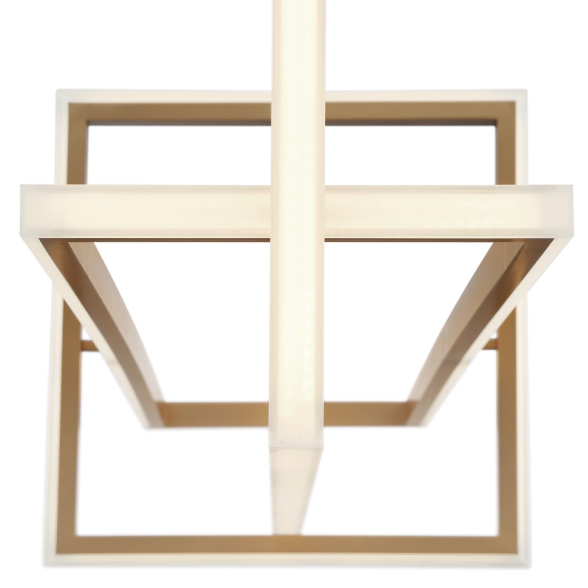 Image 4 Eurofase Bordo 15.75 In. x 15.75 In. Integrated LED Chandelier in Gold more views