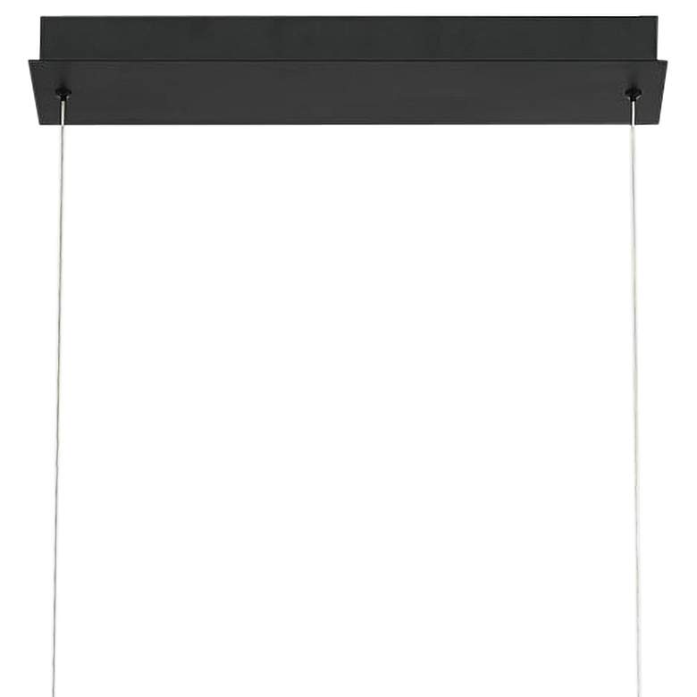 Image 3 Eurofase Bordo 37 3/4" Wide Matte Black LED Chandelier more views