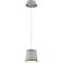 Eurofase Borto 6" Wide Gray LED Mini Pendant Light