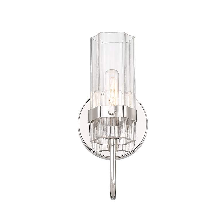Image 3 Eurofase Brook 1 Light Vanity in Polished Nickel more views