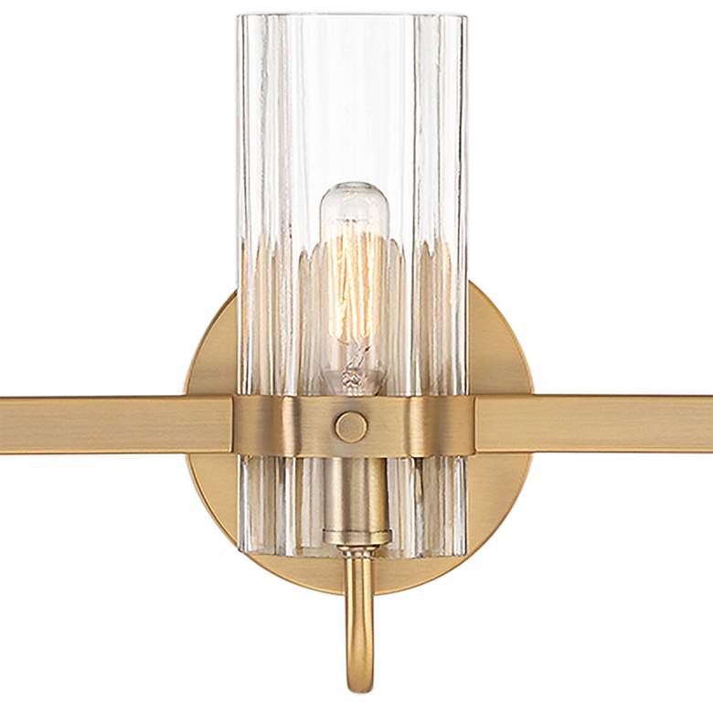 Image 2 Eurofase Brook 22" Wide Gold 3-Light Vanity Bath Light more views