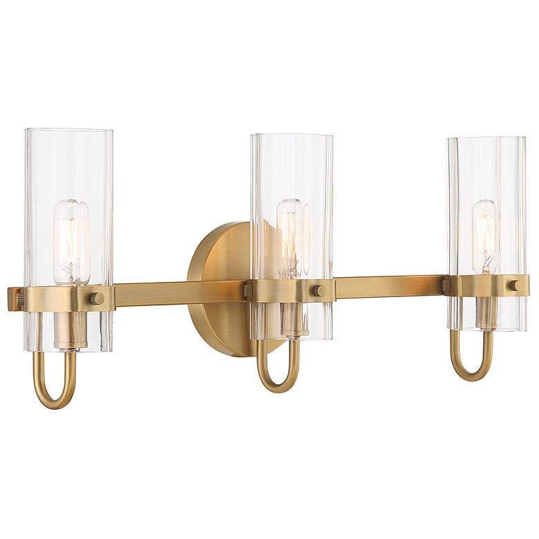 Image 4 Eurofase Brook 22" Wide Gold 3-Light Vanity Bath Light more views
