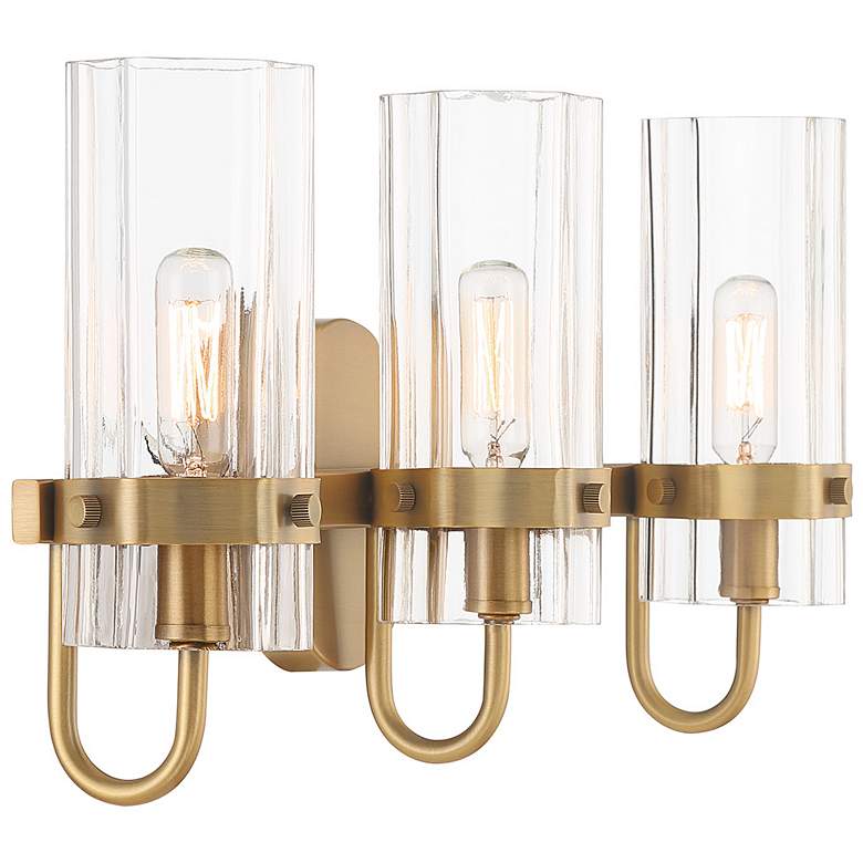 Image 5 Eurofase Brook 22" Wide Gold 3-Light Vanity Bath Light more views